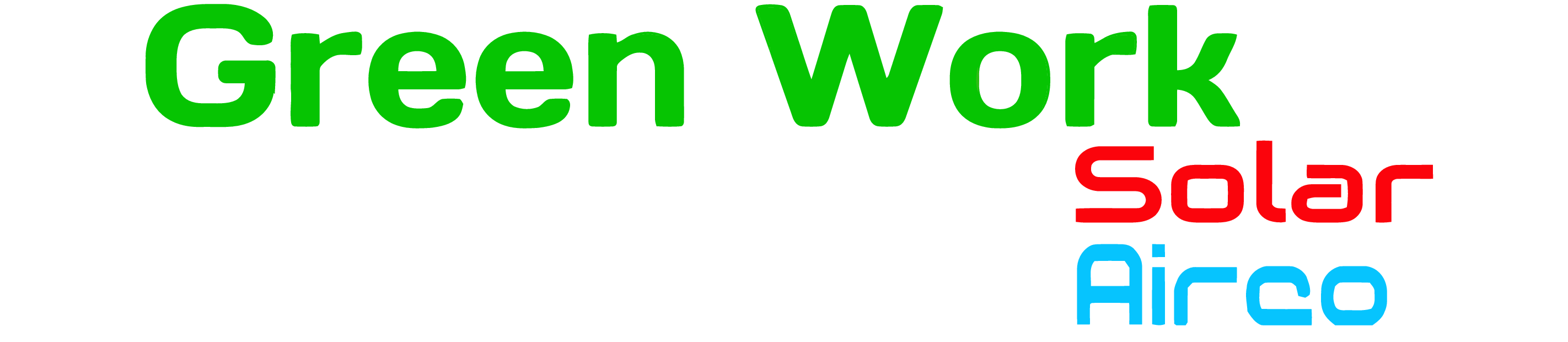 Green Work Solar Logo