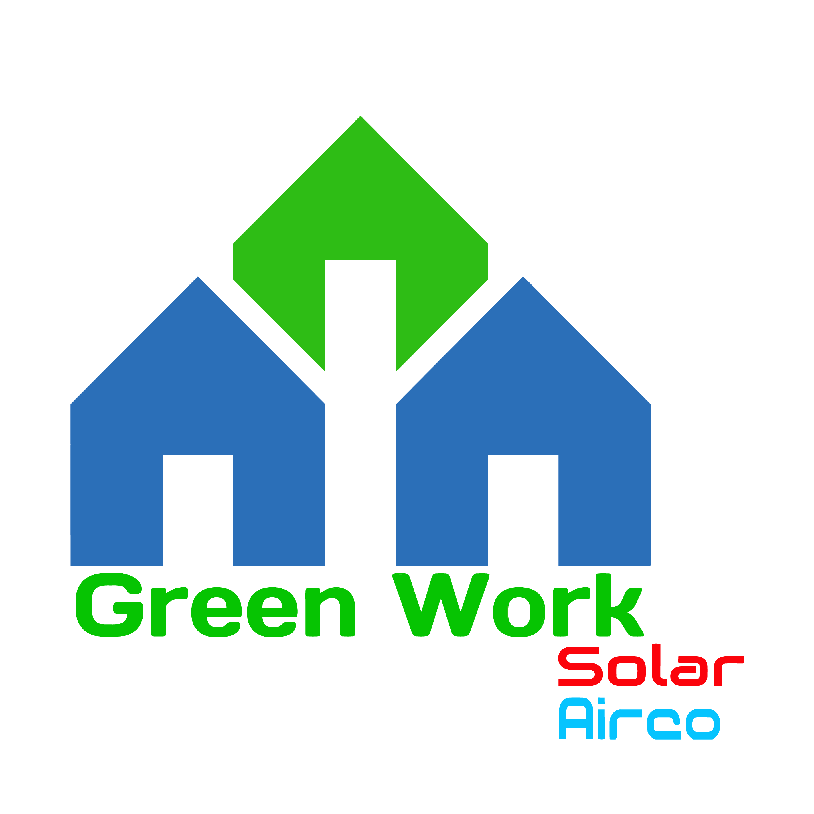 Green Work Solar Logo